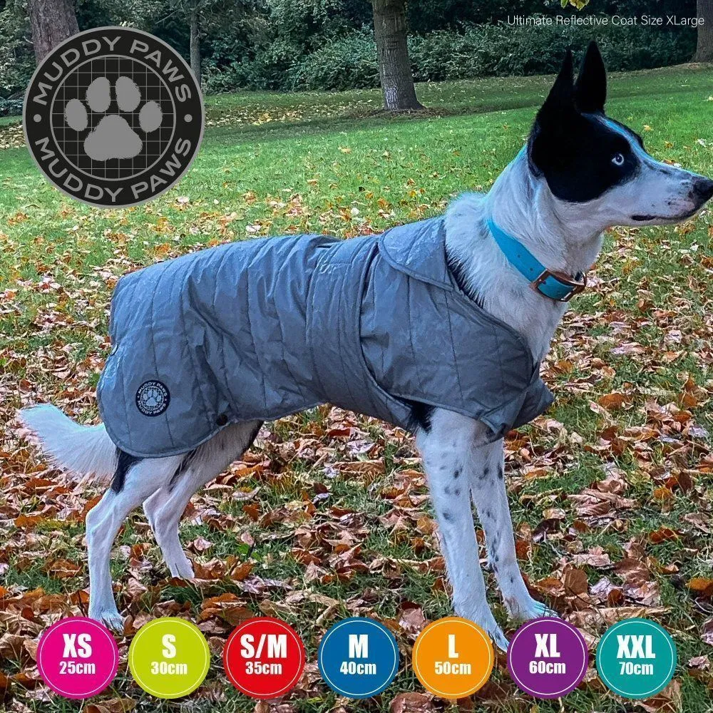 Ancol 70cm Ultimate Reflective Dog Coat - XX-Large