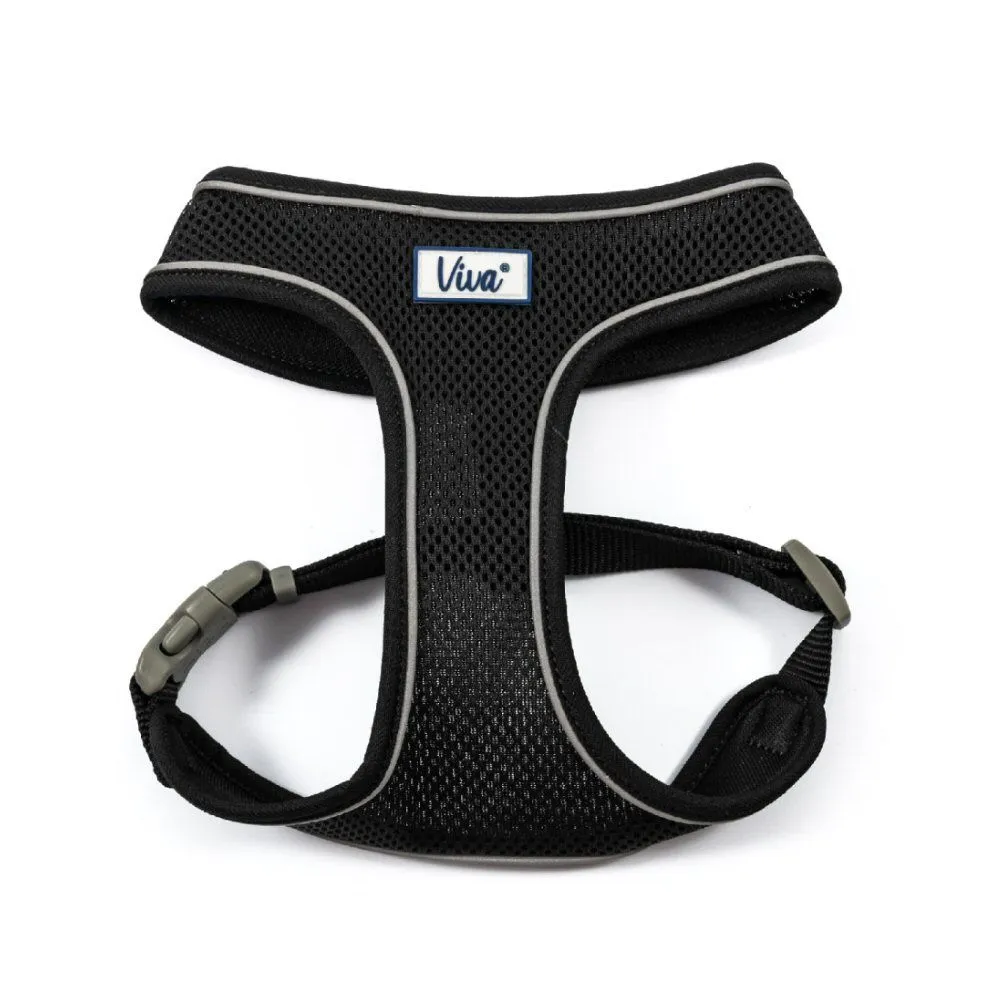 Ancol Viva Large Black Comfort Mesh Dog Harness