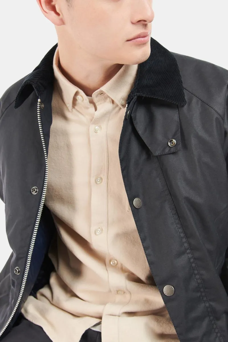 Barbour White Label SL Nara Wax Jacket (Navy)