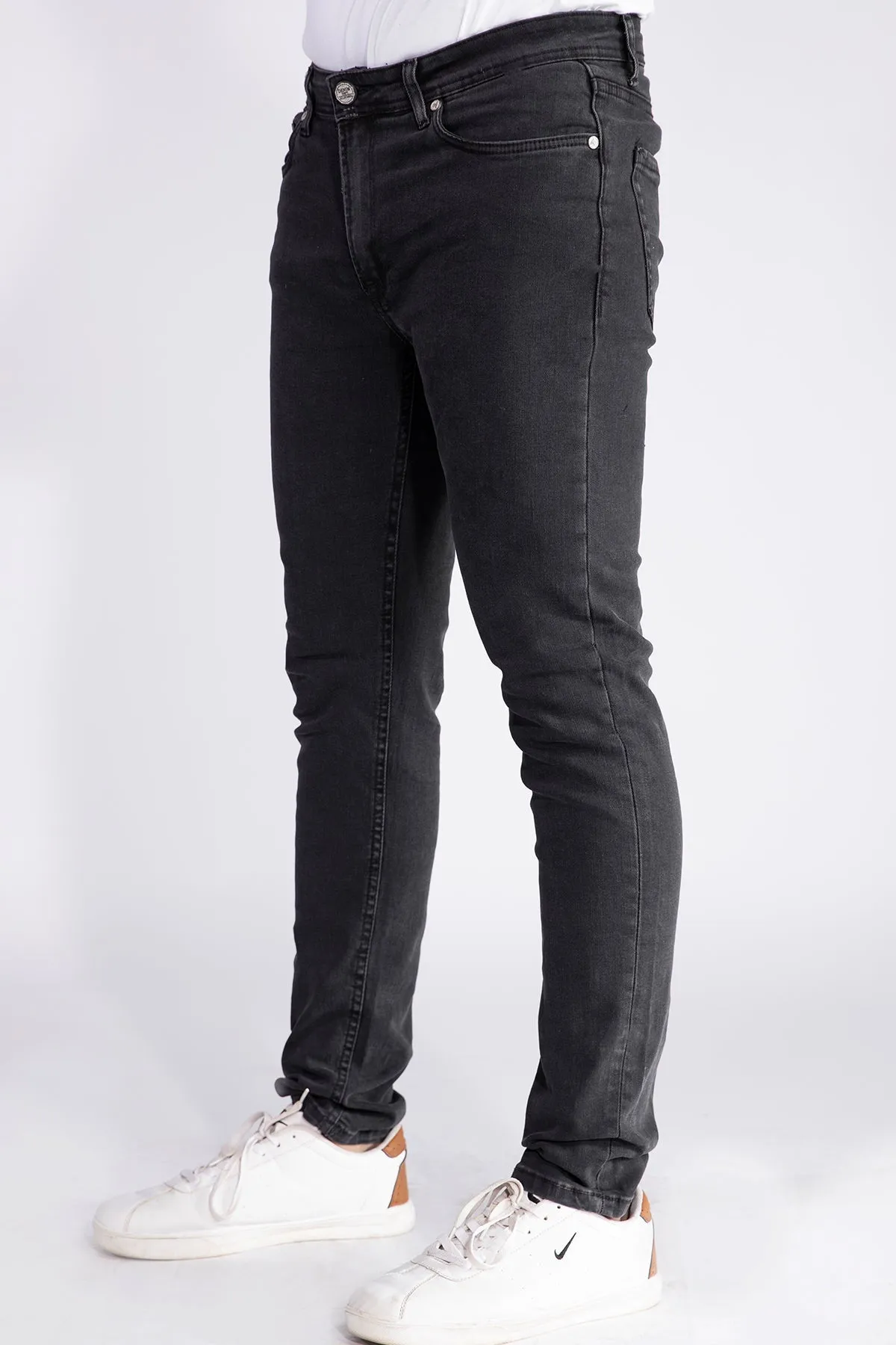 Black Denim Jeans - W21 - MDJ006R