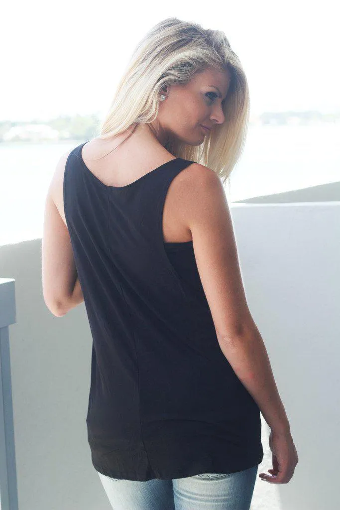 Black "Wifey" Tank Top