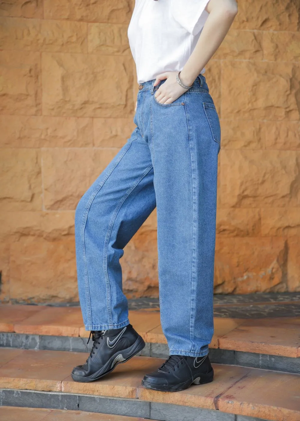 Blue Center Seam Jeans