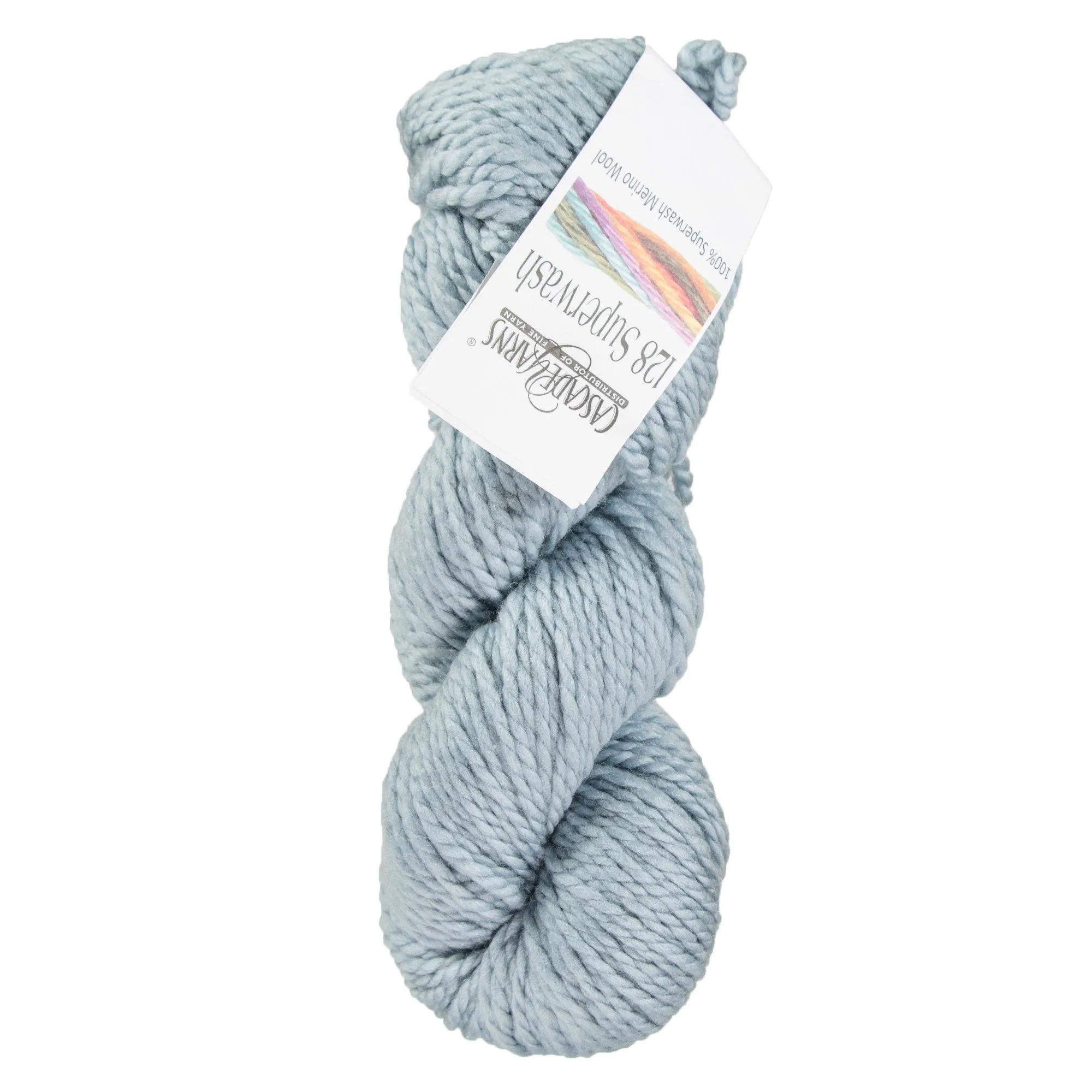 Cascade Yarns 128 Superwash Yarn - 301 Silver Blue