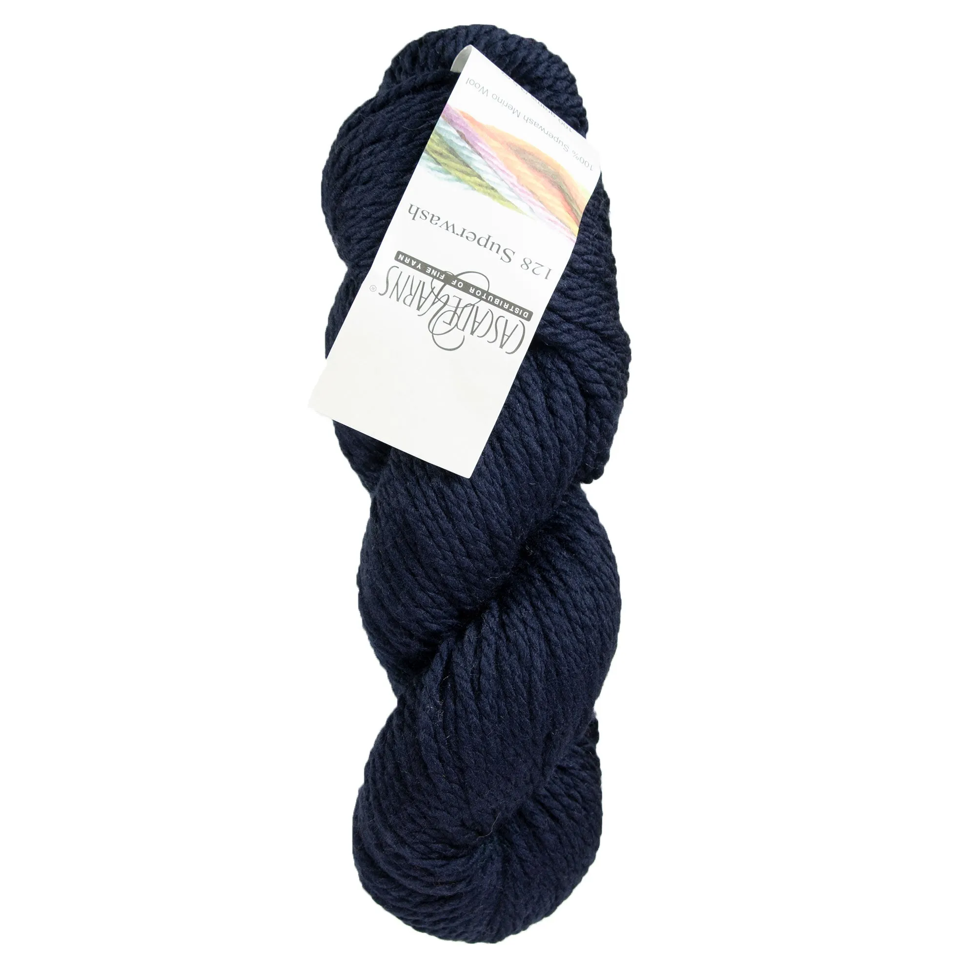 Cascade Yarns 128 Superwash Yarn - 854 Navy