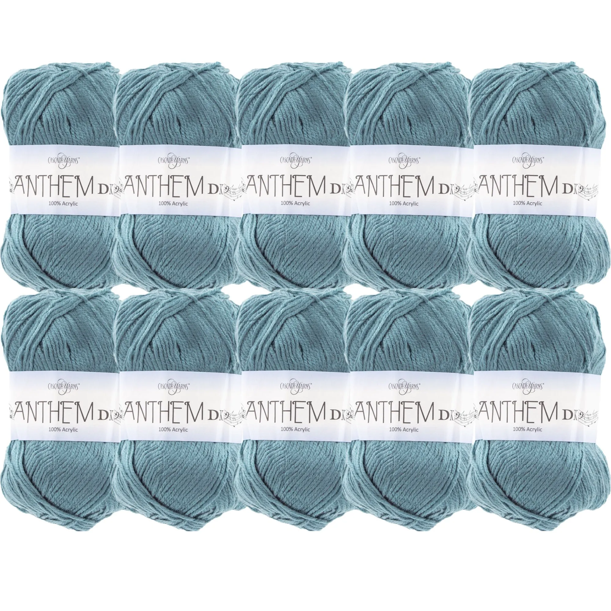 Cascade Yarns Anthem DK Yarn - 24 Denim - 10-Pack