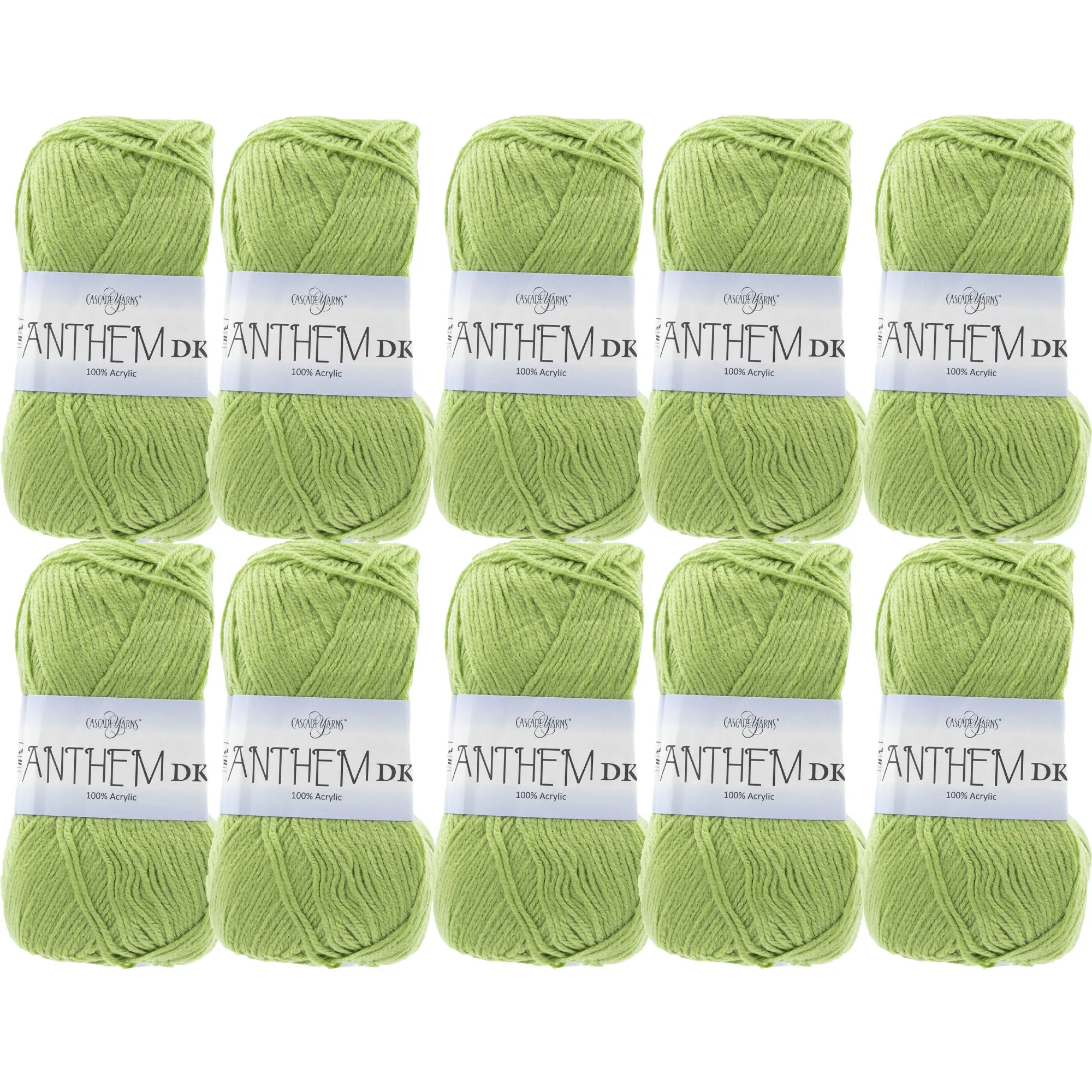 Cascade Yarns Anthem DK Yarn - 80 Fern - 10-Pack