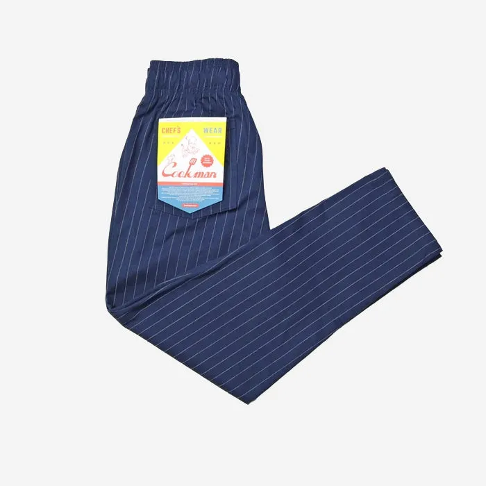 Chef Pants - Navy Pinstripe