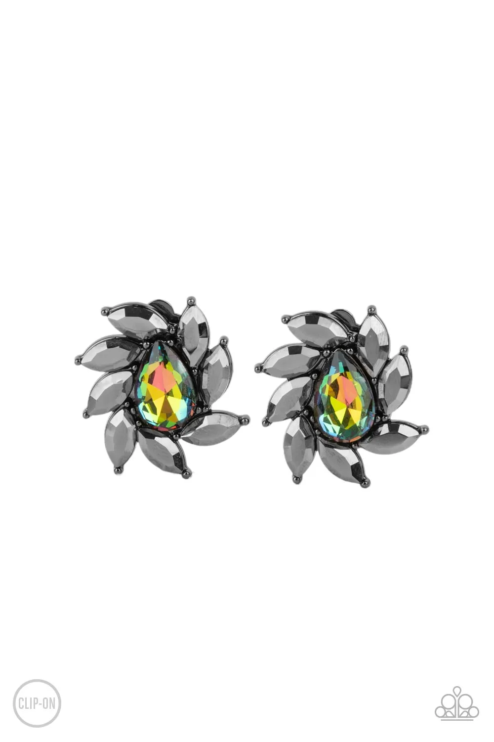 Earrings Sophisticated Swirl - Multi K2