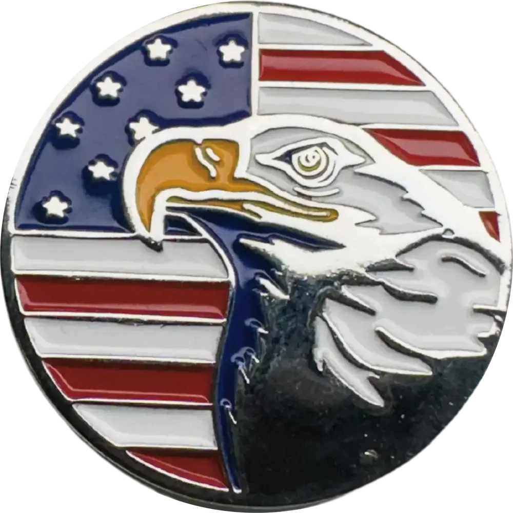 Flag Eagle | Magnetic Hat Pin