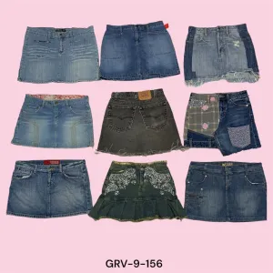 Flirty and Fun – Denim Mini Skirts for a Trendy Look((9-156)