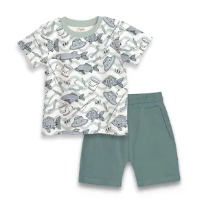 Gone Fishing Tee & Shorts