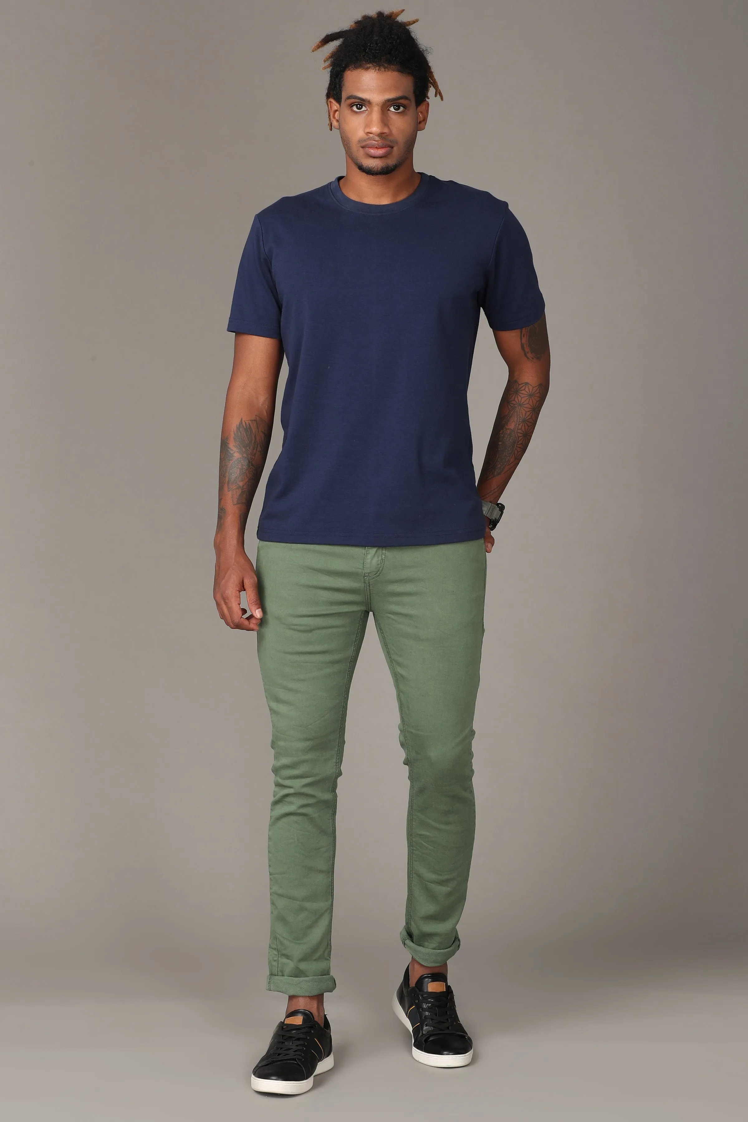 Green Denim Jeans