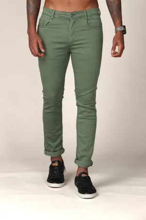 Green Denim Jeans