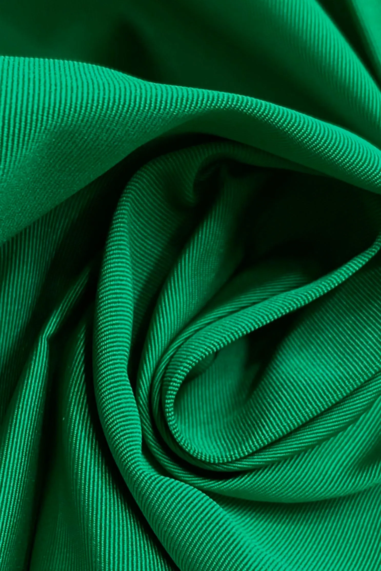 Green Italian Poly Faille