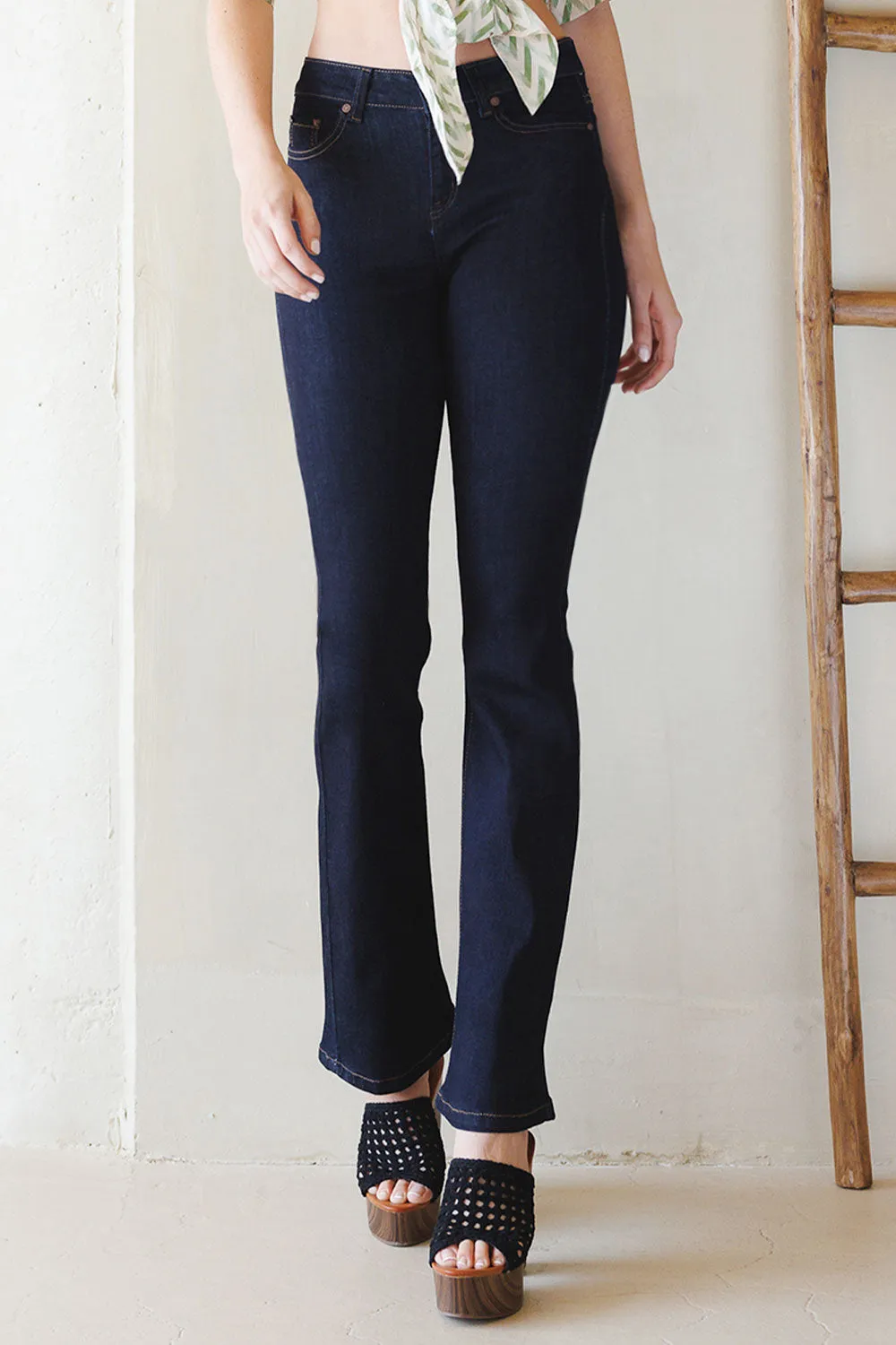 High Rise Classic Bootcut Jeans