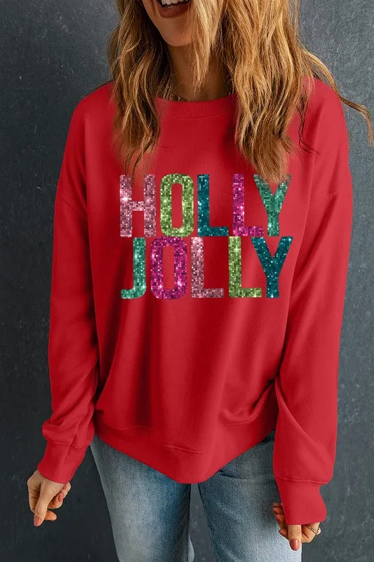 Holly Jolly Holiday Sweatshirt