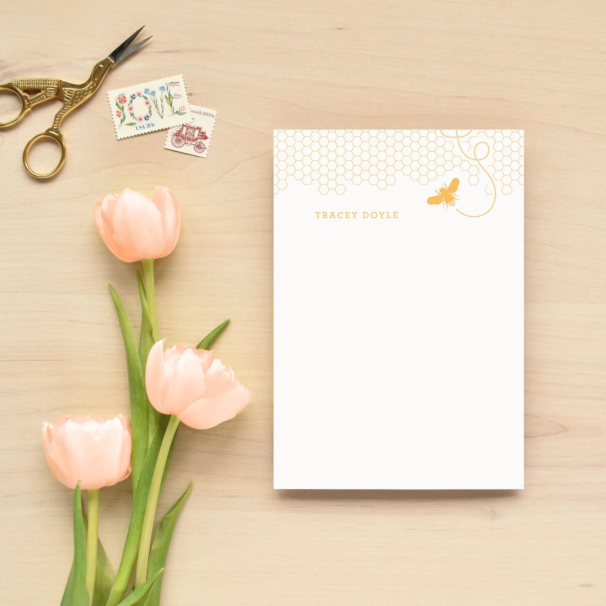 Honey Personalized Notepad