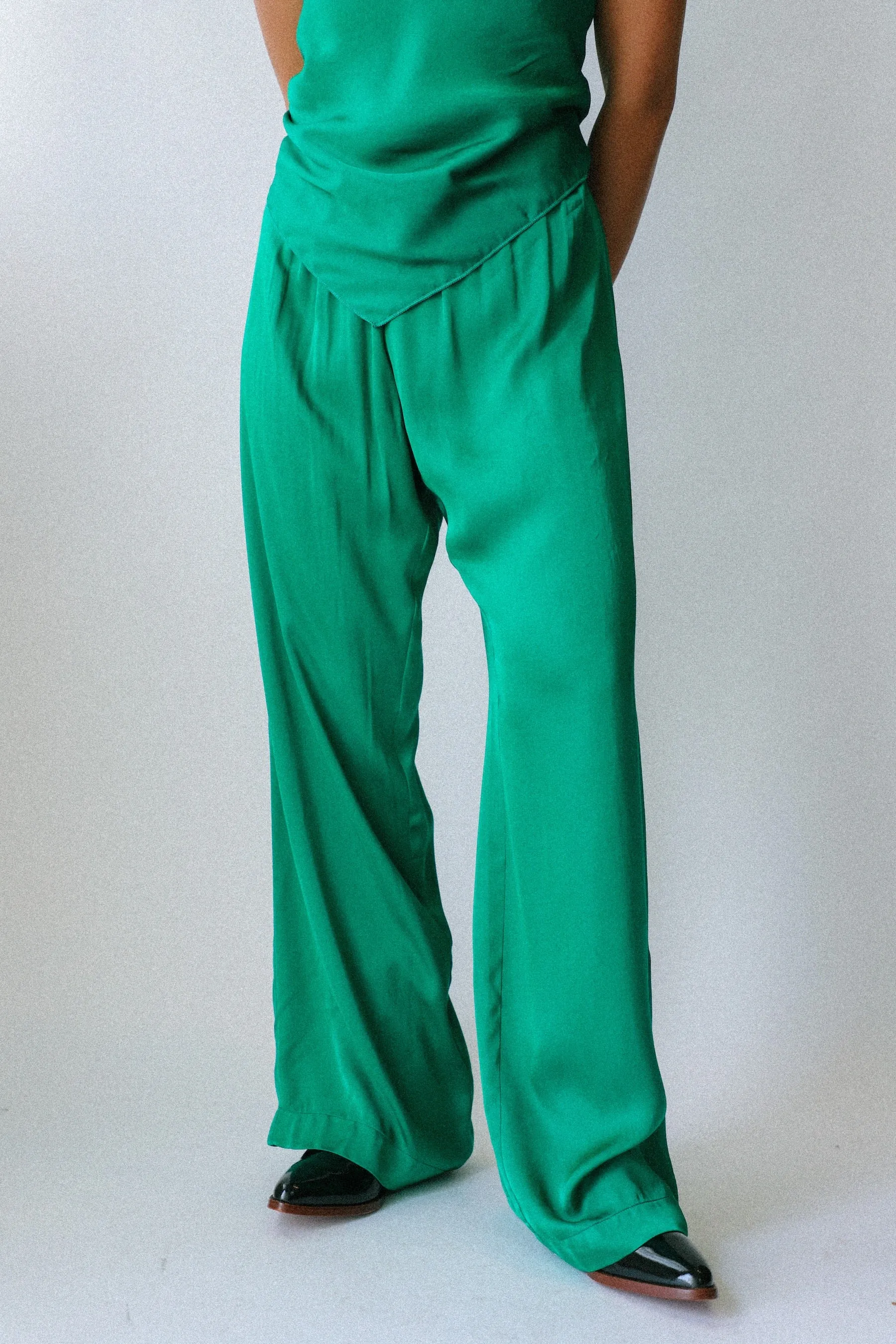 Ivy Silky Simple Pant