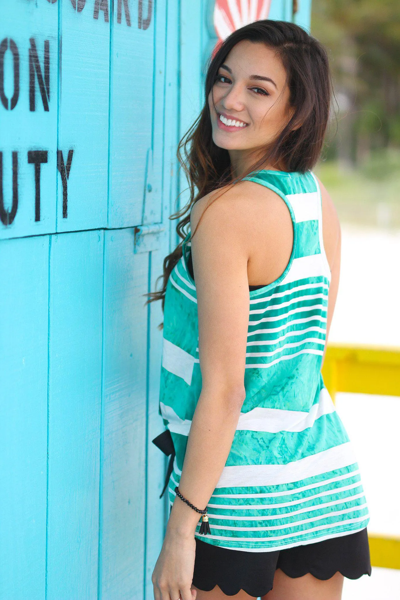 Jade Anchor Tank Top