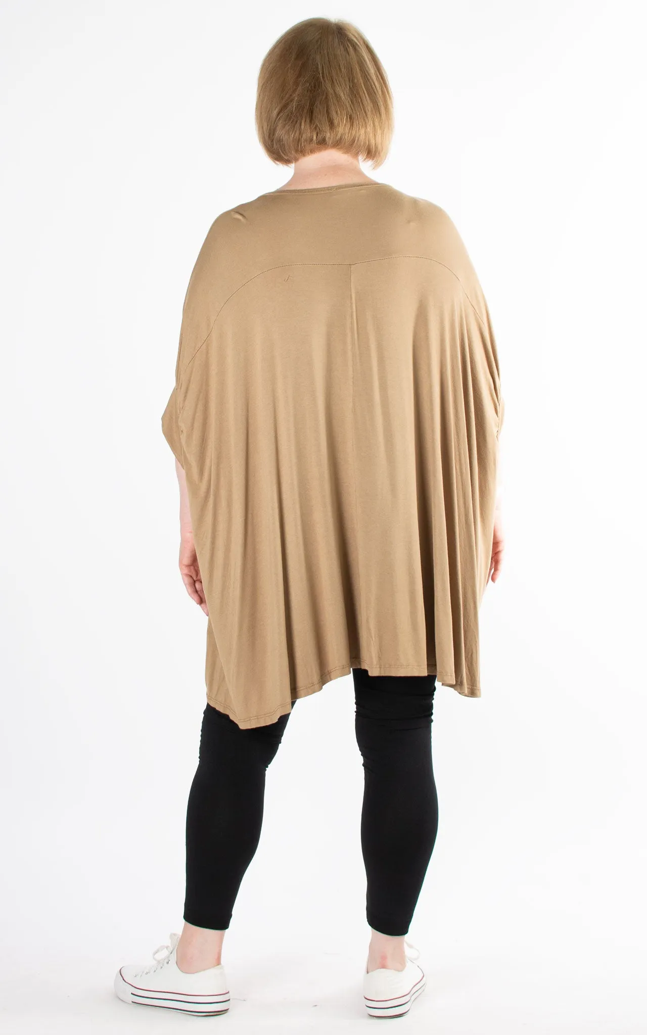 Jersey Plain Top | Sand