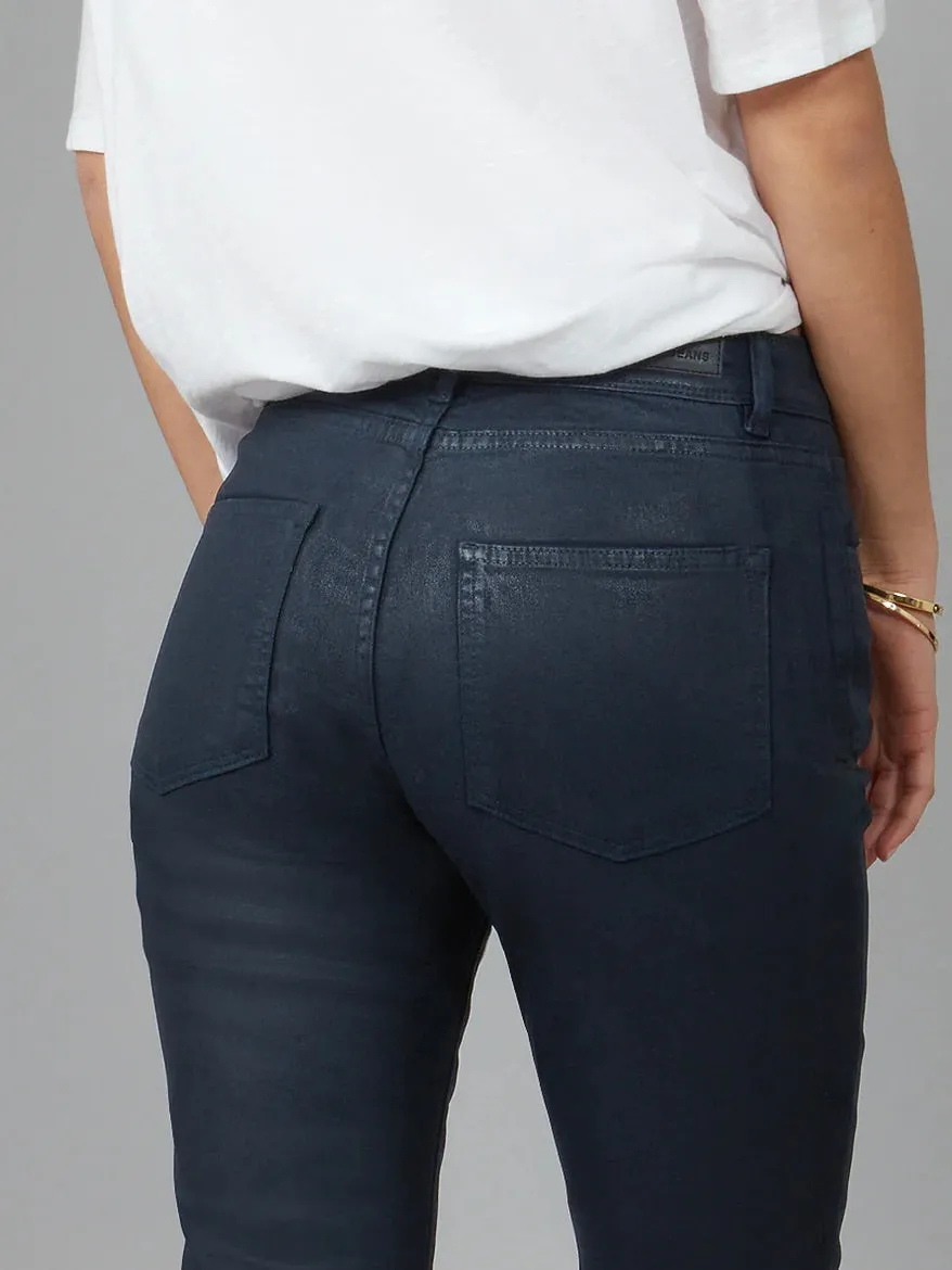 Lola Jeans : Billie High Rise Coated Jeans