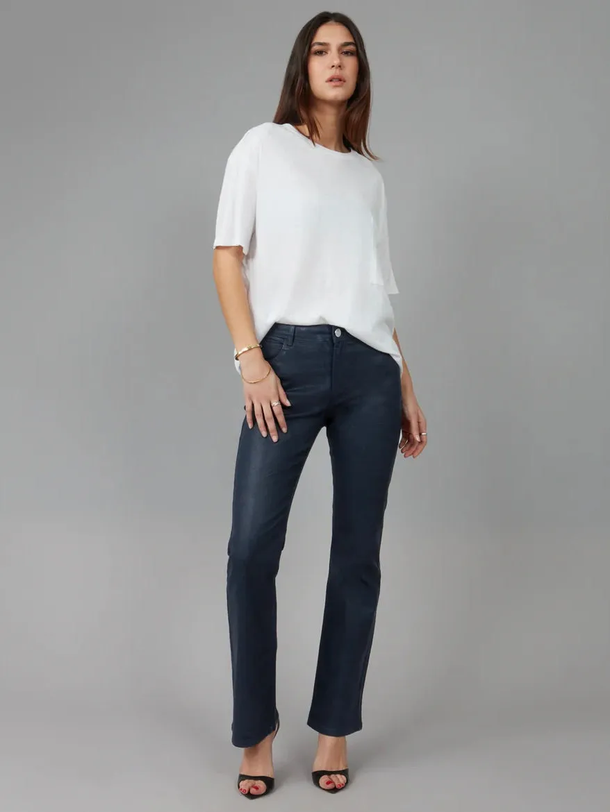 Lola Jeans : Billie High Rise Coated Jeans