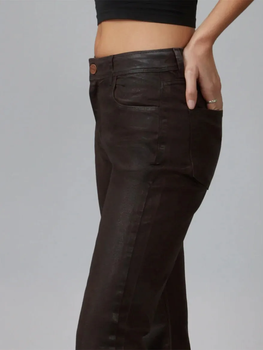 Lola Jeans : Billie High Rise Coated Jeans