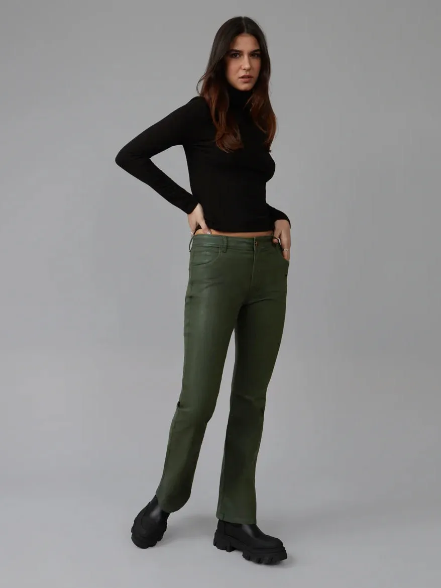 Lola Jeans : Billie High Rise Coated Jeans