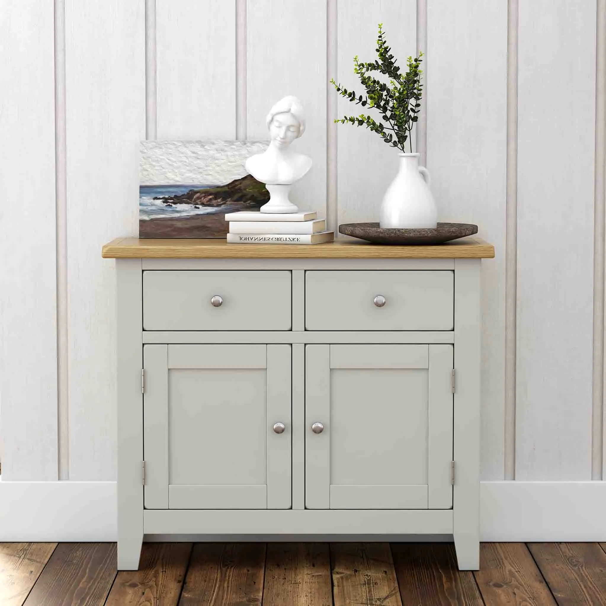 Lundy Grey Small Sideboard