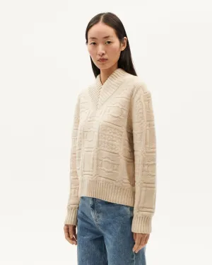 Miranda Wool Sweater Ivory