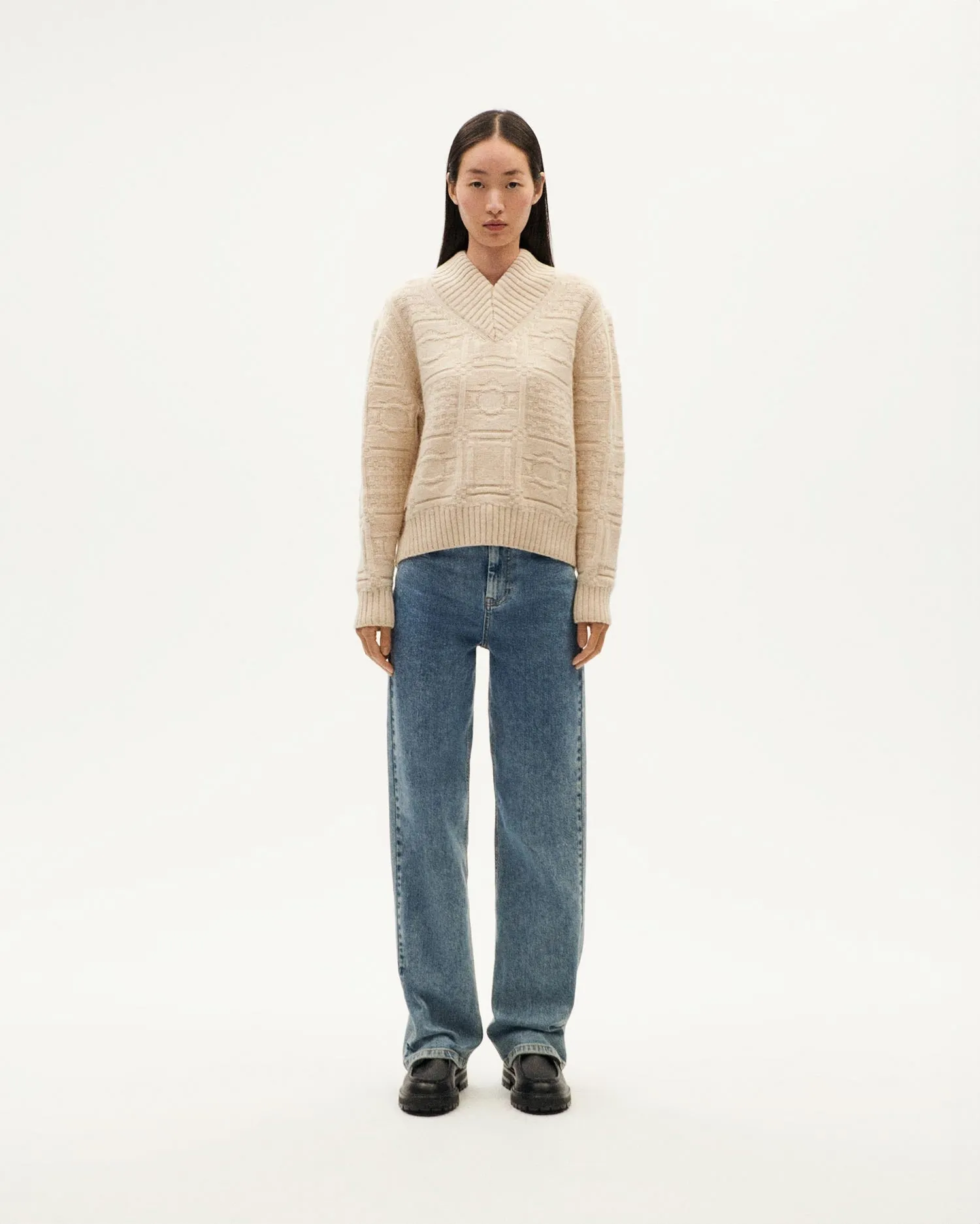 Miranda Wool Sweater Ivory