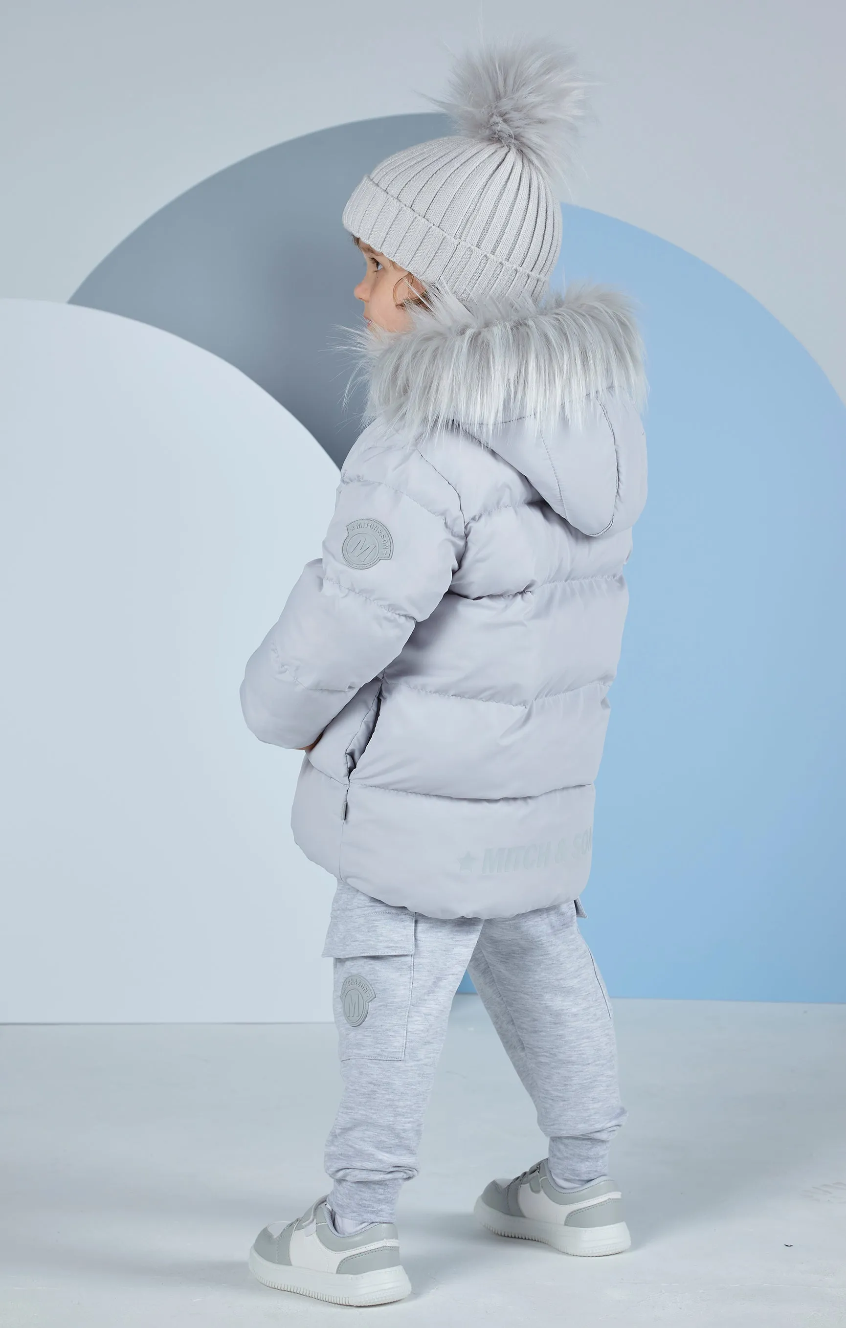 Mitch & Son - Sky blue padded jacket, Niko