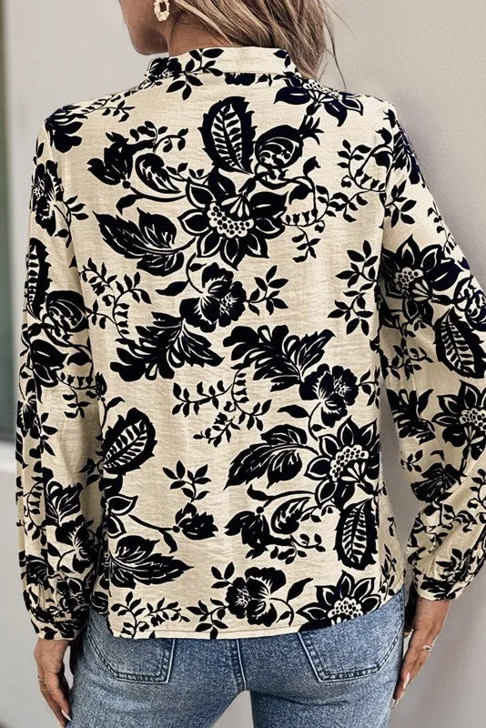 My Current Situation Printed Blouse