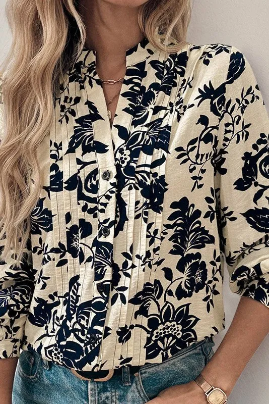 My Current Situation Printed Blouse