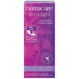 NatraCare Dry   Light Plus Incontinence Pads 16ct