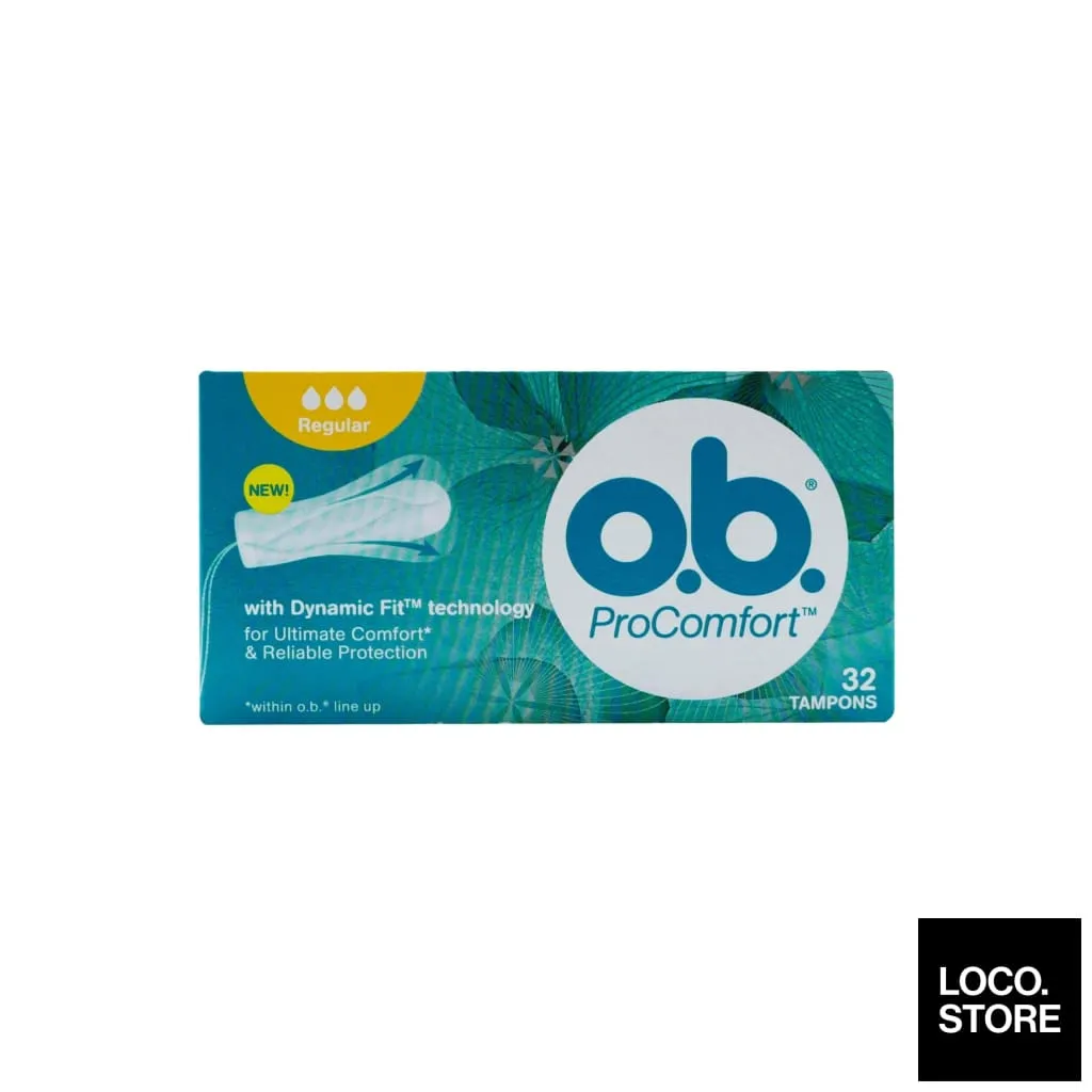 OB Tampon Procomfort Regular 32S