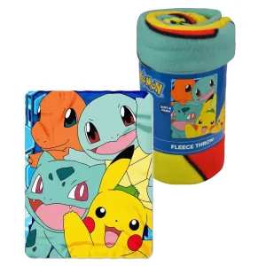 Pokemon Soft and Warm Fleece Throw