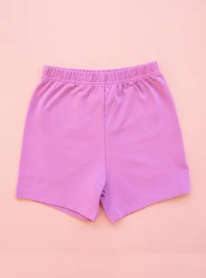 Purple Cartwheel Shorts