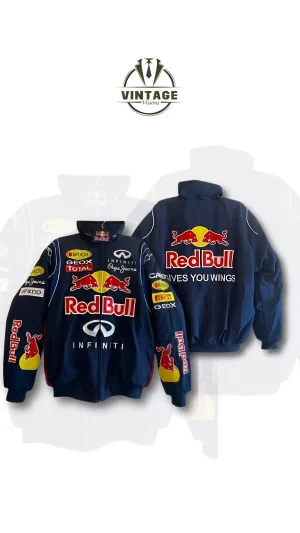 Rework Style Redbull Formula 1 Racing Jackets - 15 Pcs Navy Blue