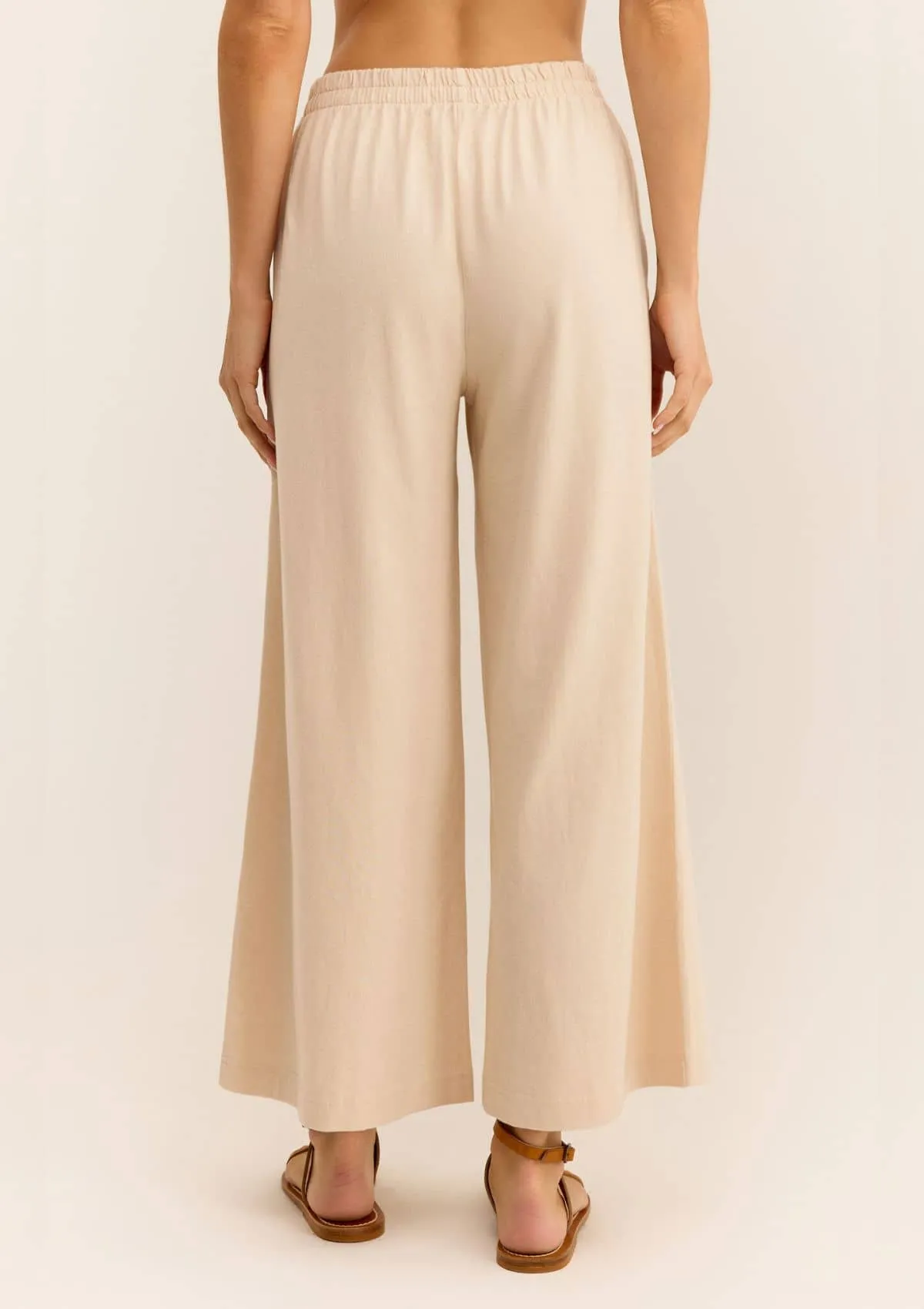 Scout Jersey Flare Pant - Sandshell