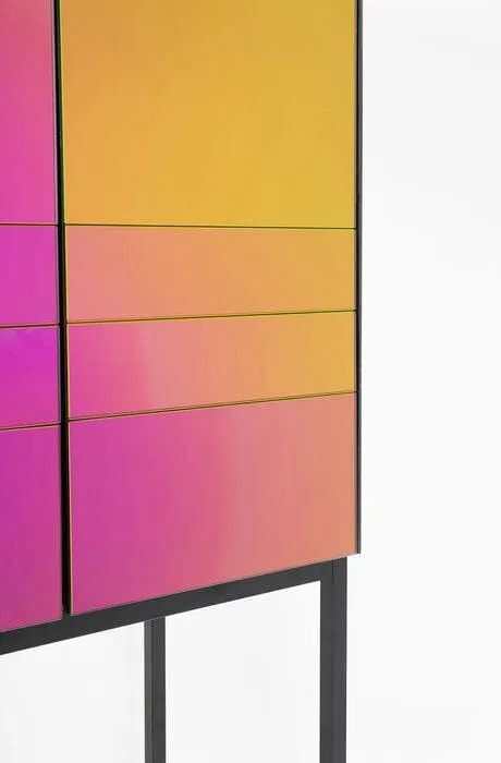 Sophisticated Multicolour Bar Cabinet