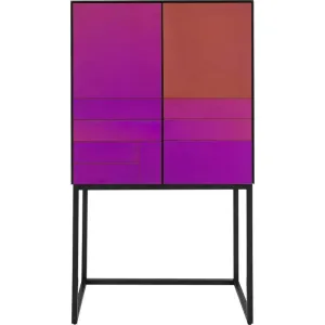 Sophisticated Multicolour Bar Cabinet