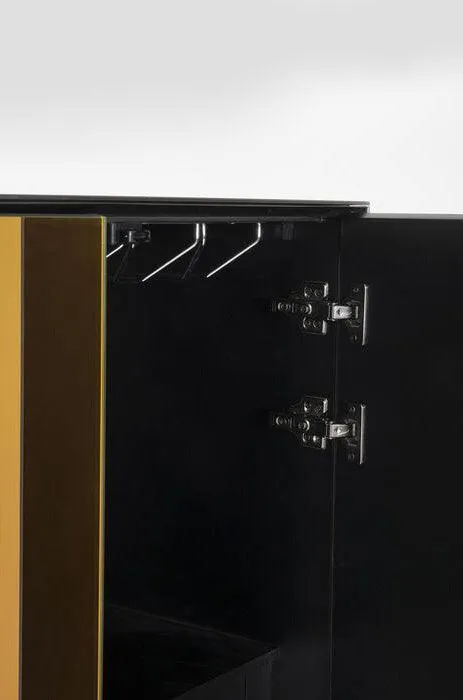 Sophisticated Multicolour Bar Cabinet