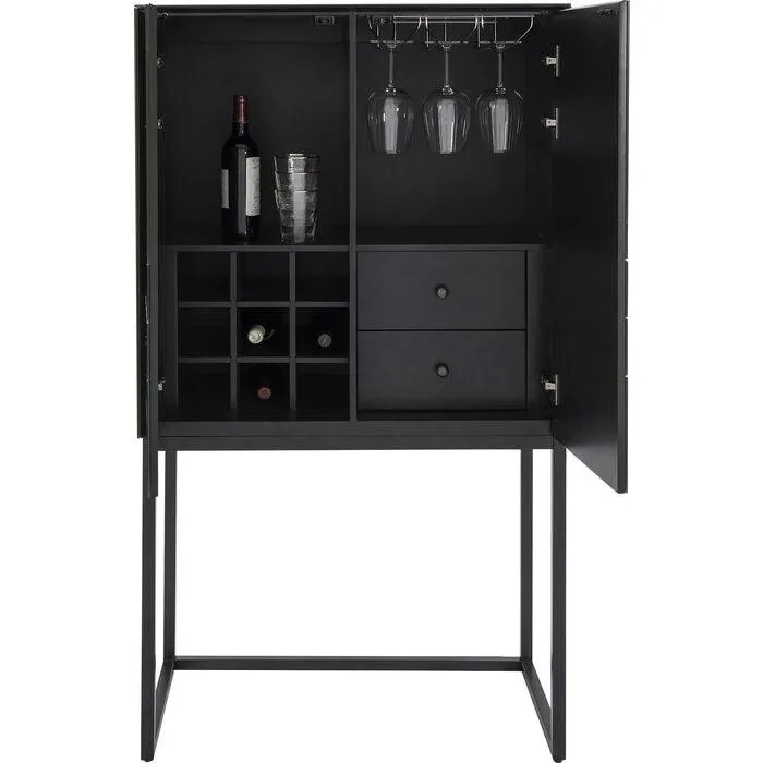 Sophisticated Multicolour Bar Cabinet