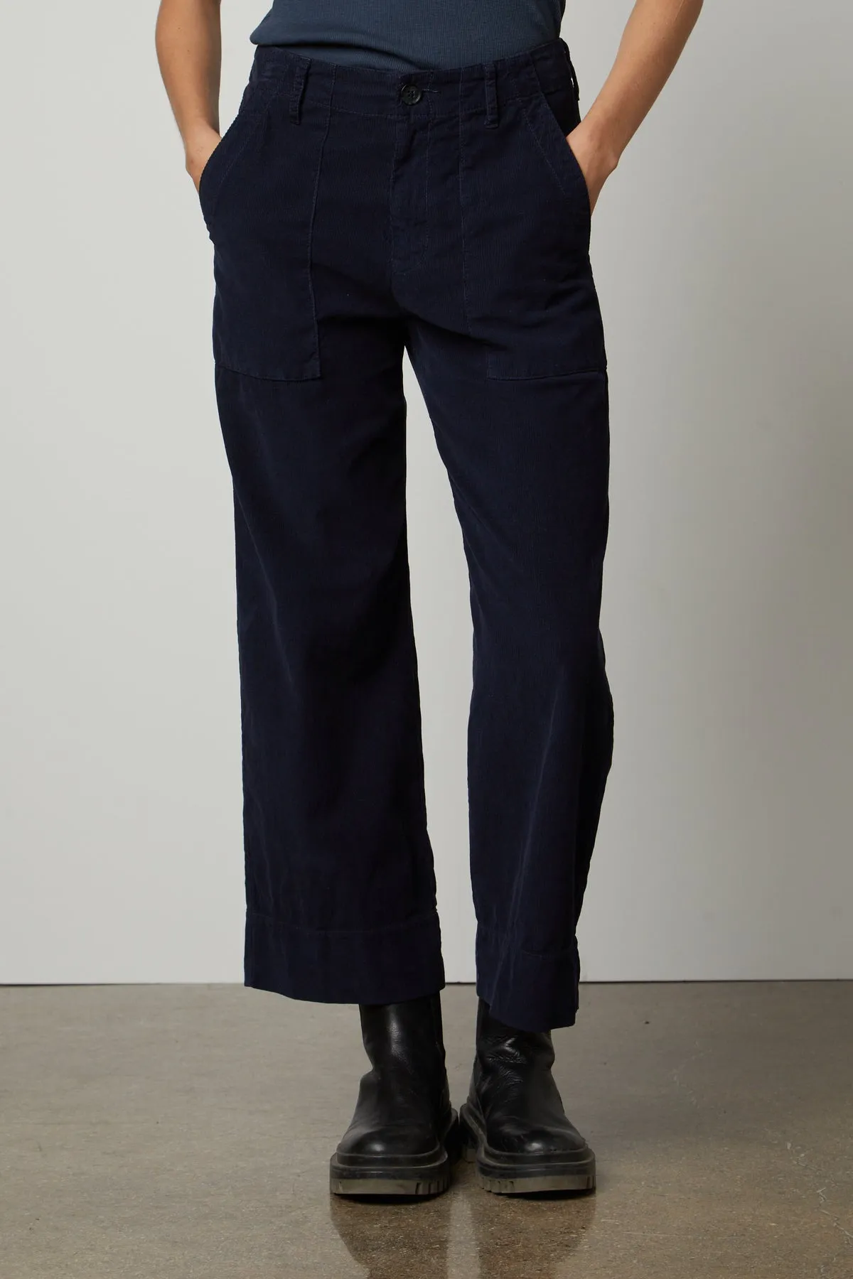 VERA CORDUROY WIDE LEG PANT